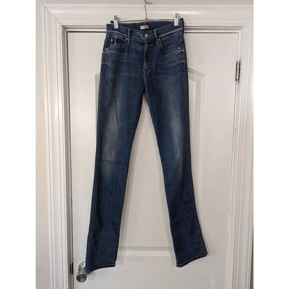 Mother High Waisted Rascal Jeans women's size 24 the famous heroine straight leg - Picture 2 of 10